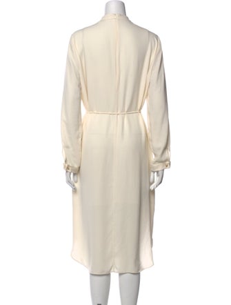 Zimmermann Mock Neck Midi Length Dress