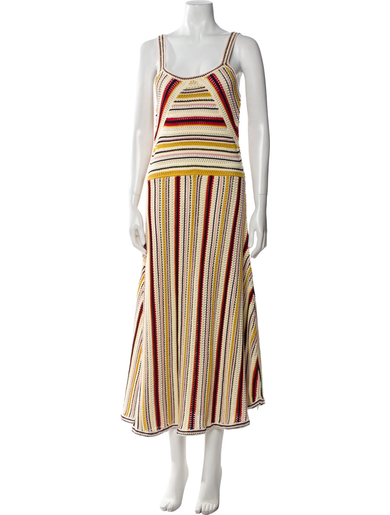 Zimmermann Striped Long Dress