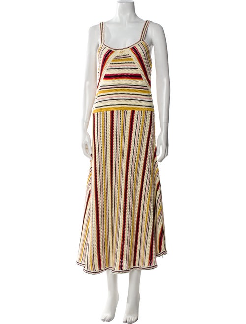 Zimmermann Striped Long Dress