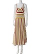 Zimmermann Striped Long Dress