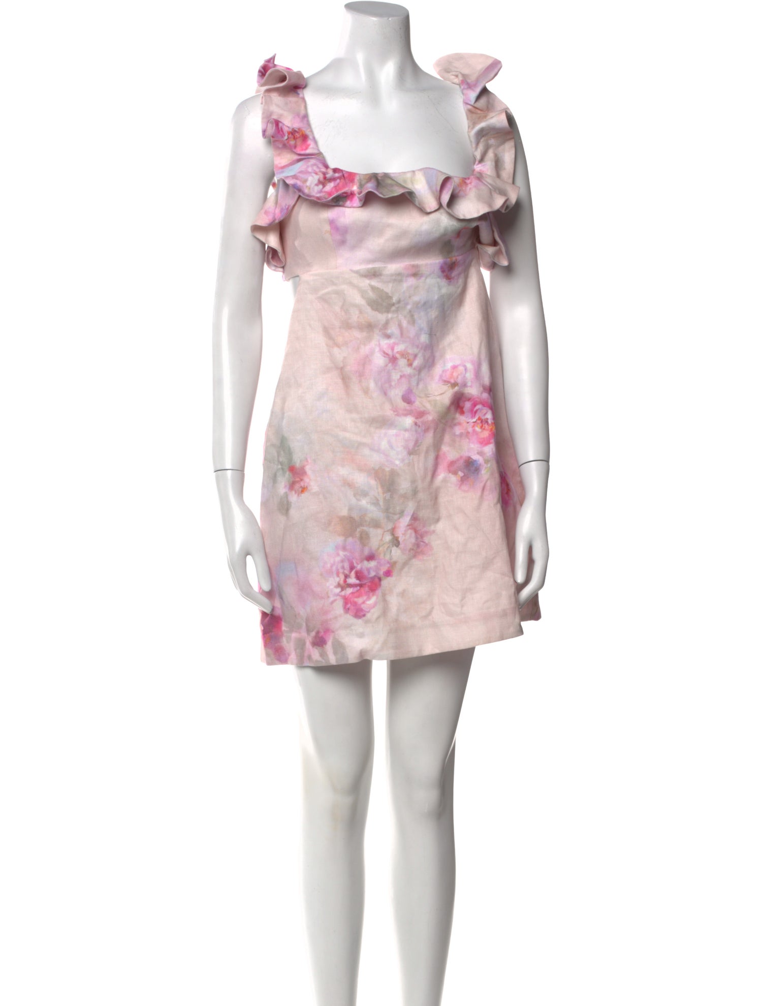 Zimmermann Linen Mini Dress