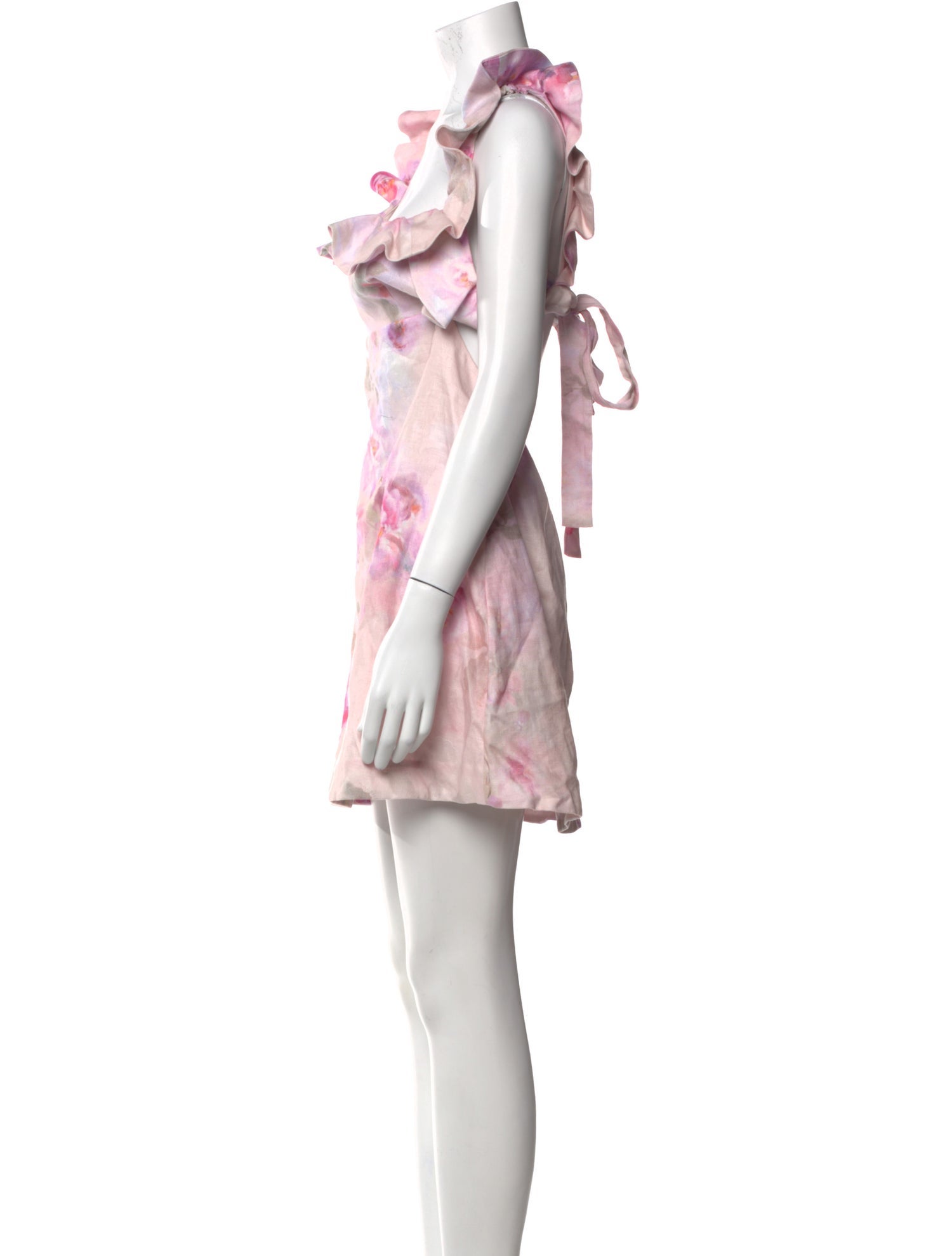 Zimmermann Linen Mini Dress