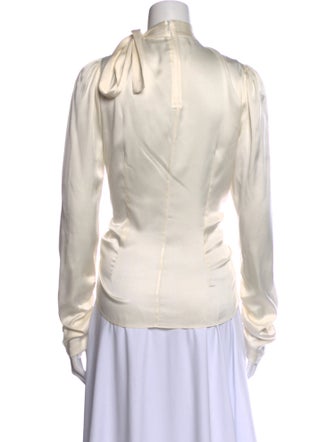 Zimmermann Silk Cowl Neck Blouse