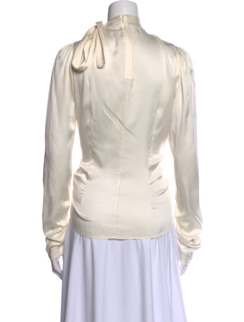 Zimmermann Silk Cowl Neck Blouse