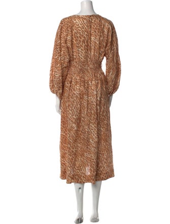 Zimmermann Linen Midi Length Dress