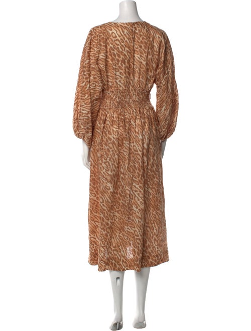 Zimmermann Linen Midi Length Dress