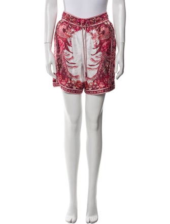 Zimmermann Silk Mini Shorts