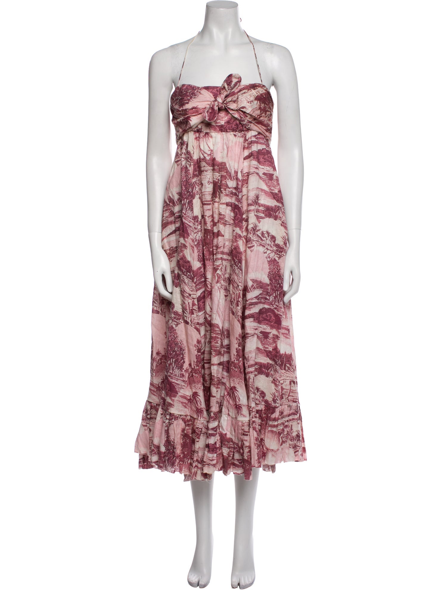 Zimmermann Linen Midi Length Dress
