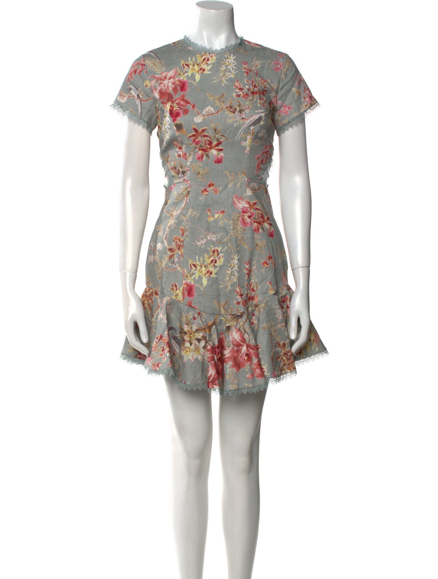 Zimmermann Linen Mini Dress