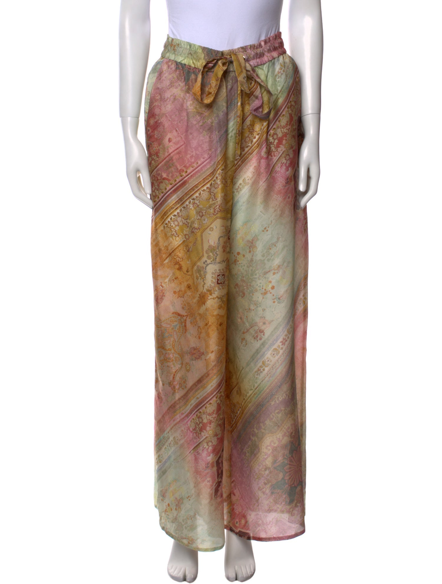 Zimmermann Silk Wide Leg Pants w/ Tags