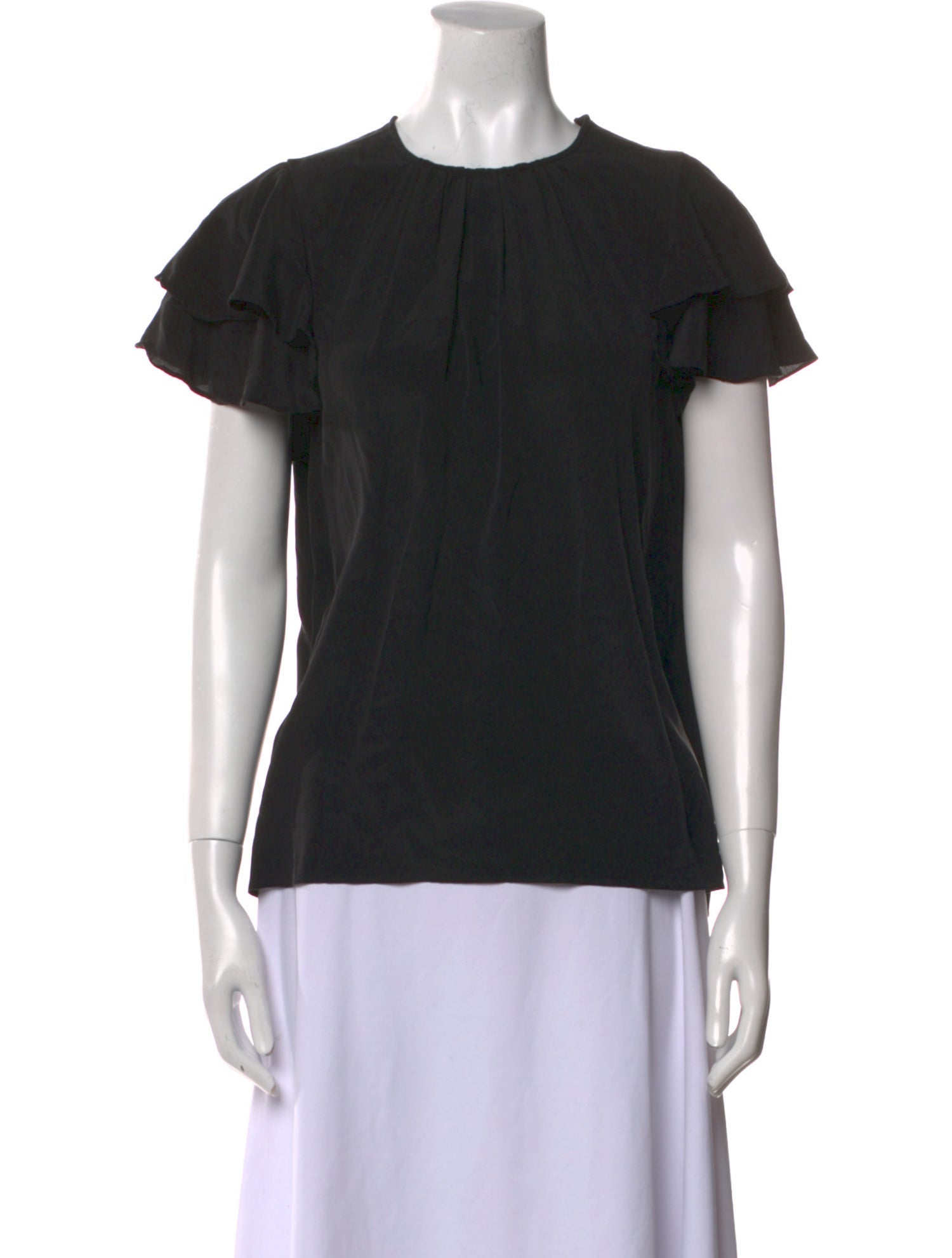 Zimmermann Silk Crew Neck T-Shirt