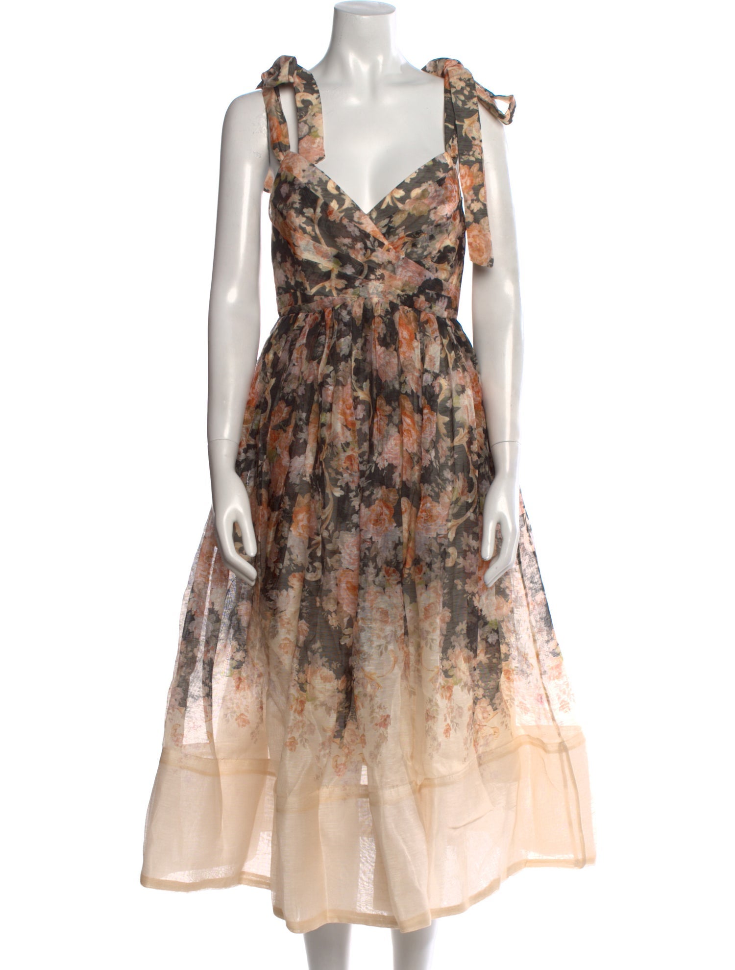 Zimmermann Linen Midi Length Dress w/ Tags