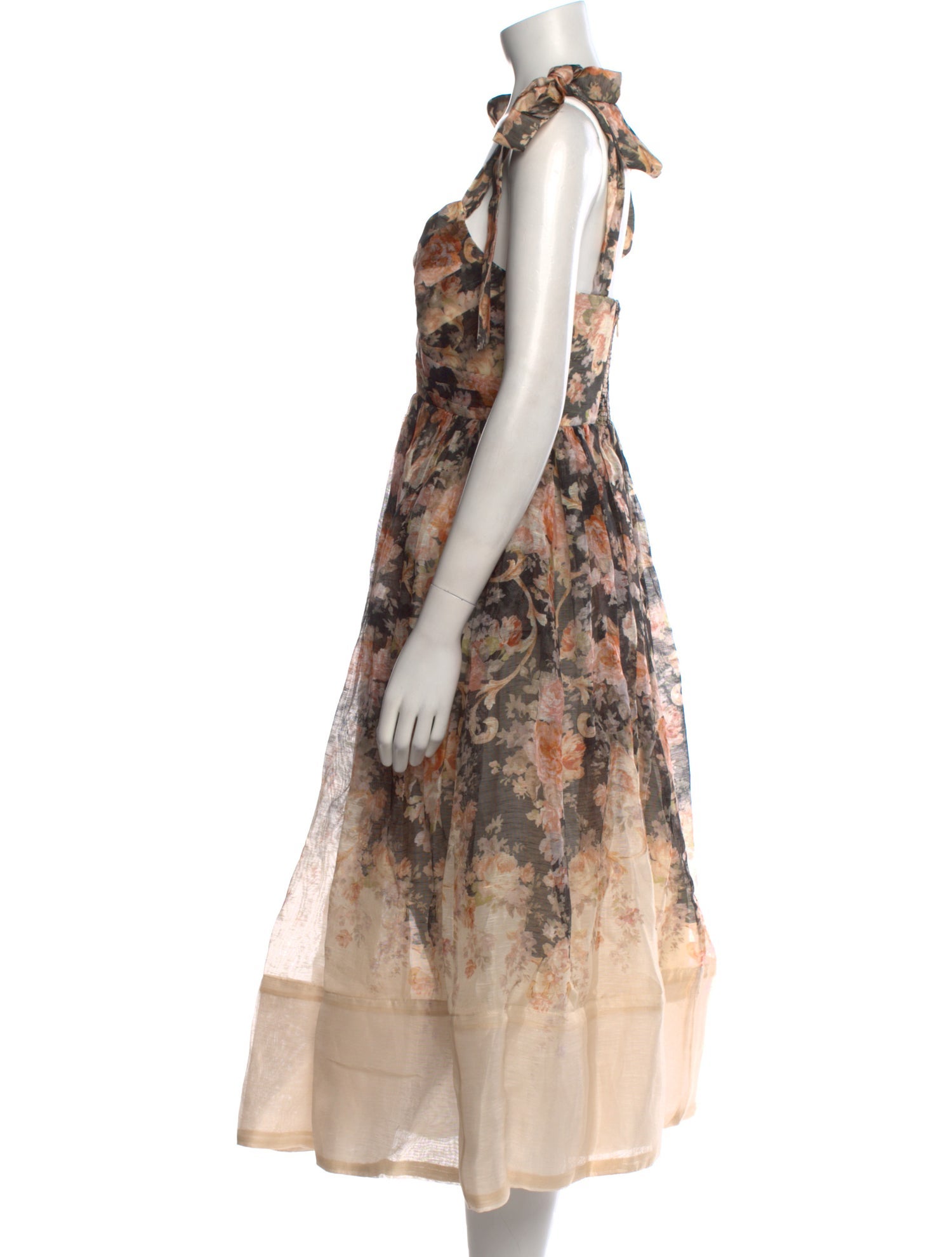 Zimmermann Linen Midi Length Dress w/ Tags