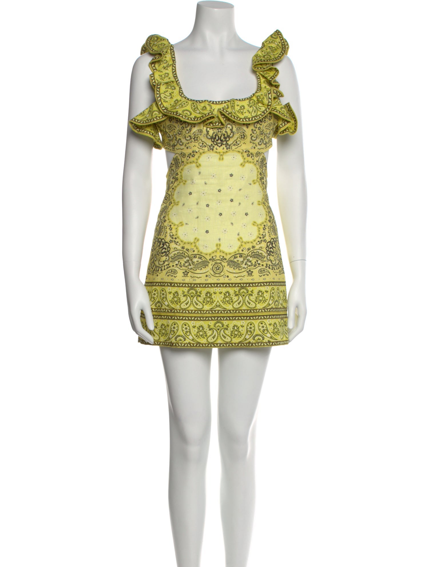 Zimmermann Linen Mini Dress