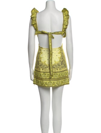 Zimmermann Linen Mini Dress