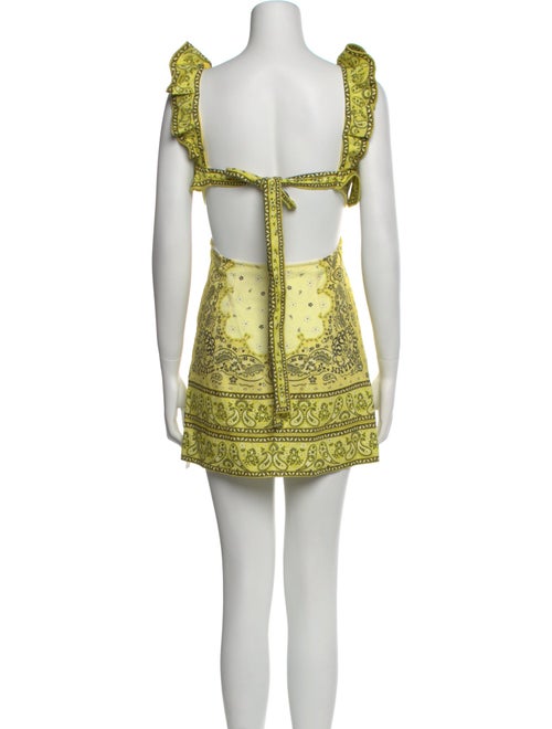 Zimmermann Linen Mini Dress