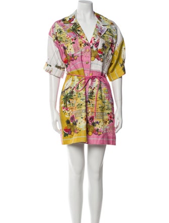 Zimmermann Linen Mini Dress