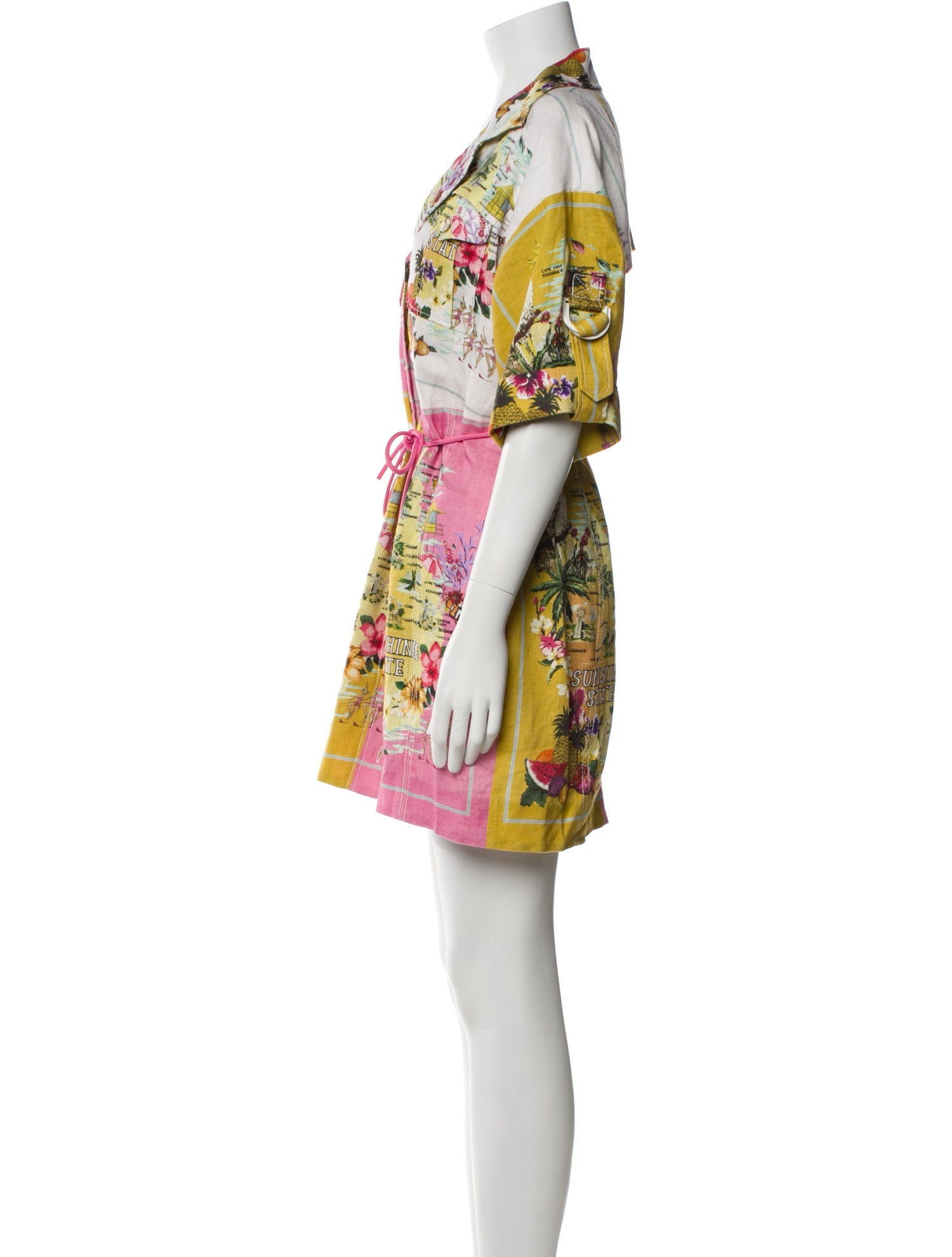 Zimmermann Linen Mini Dress