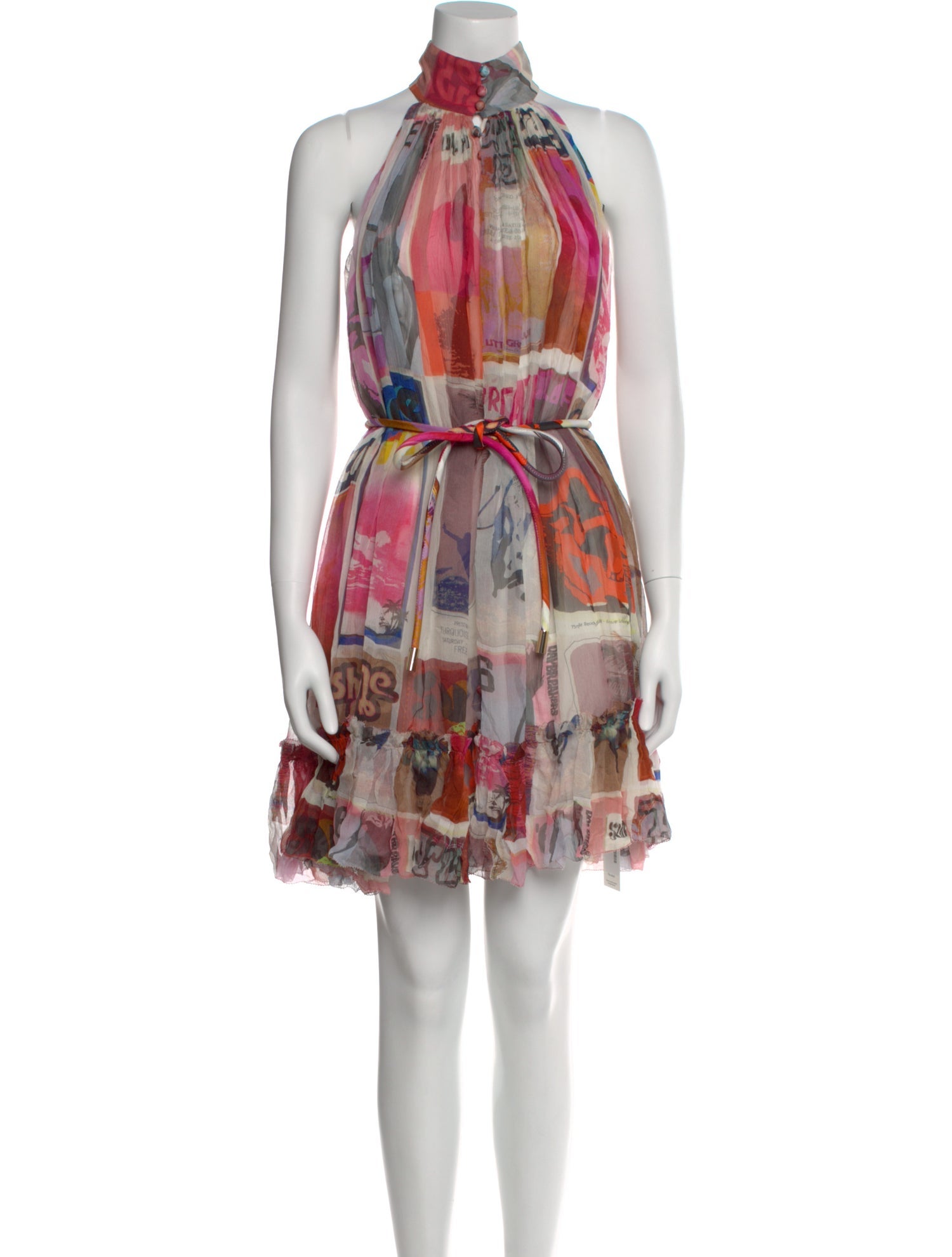 Zimmermann Silk Mini Dress