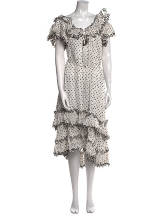 Zimmermann Linen Knee-Length Dress