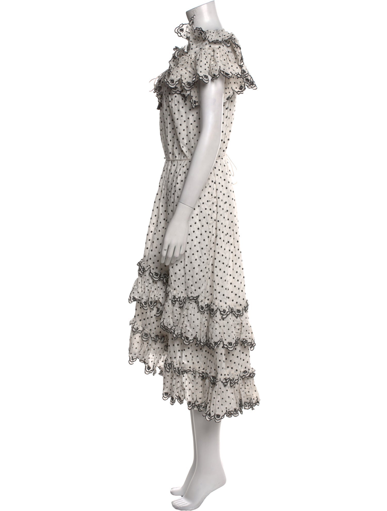 Zimmermann Linen Knee-Length Dress