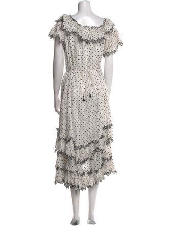Zimmermann Linen Knee-Length Dress