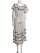 Zimmermann Linen Knee-Length Dress