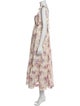 Zimmermann Floral Print Midi Length Dress