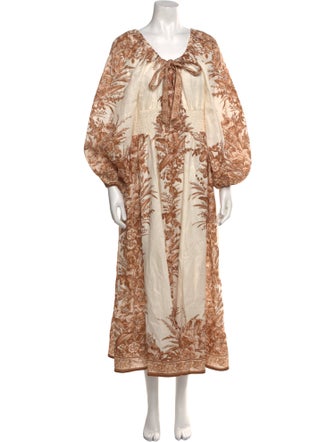Zimmermann Linen Long Dress