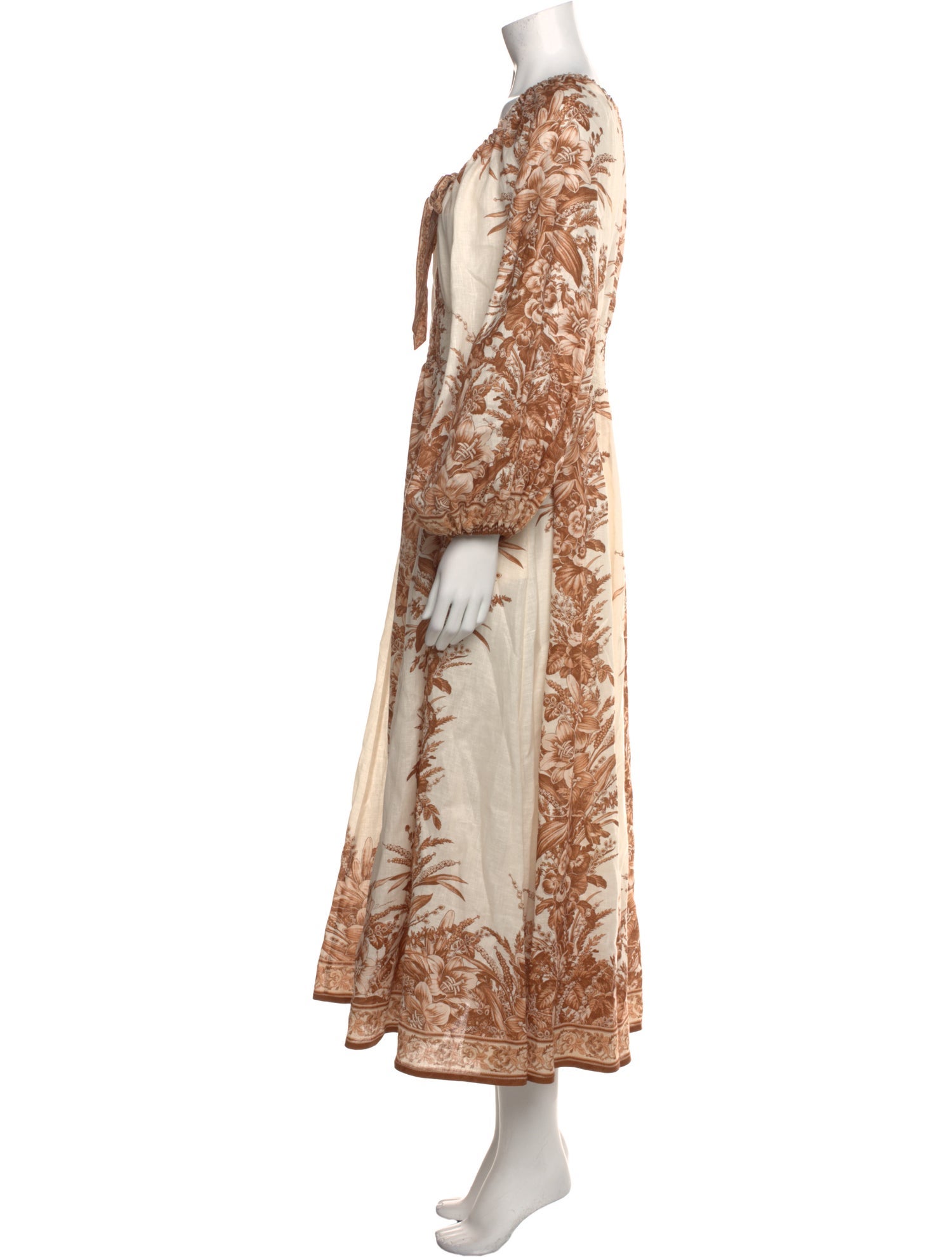 Zimmermann Linen Long Dress