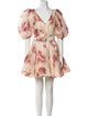 Zimmermann Floral Print Mini Dress