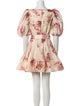 Zimmermann Floral Print Mini Dress