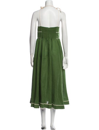 Zimmermann Linen Midi Length Dress