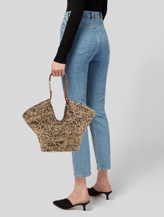 Zimmermann Raffia Shoulder Bag