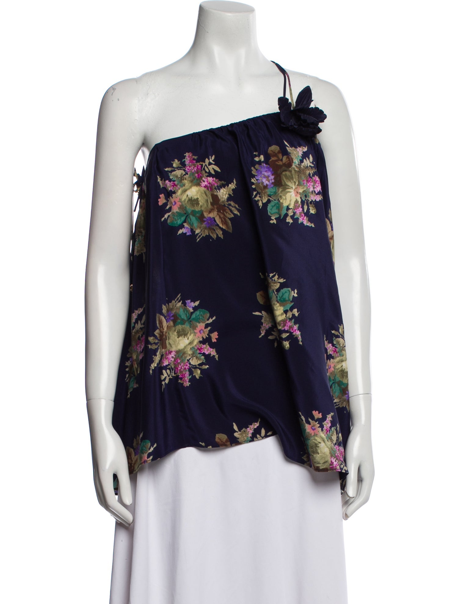 Zimmermann Silk Floral Print Blouse