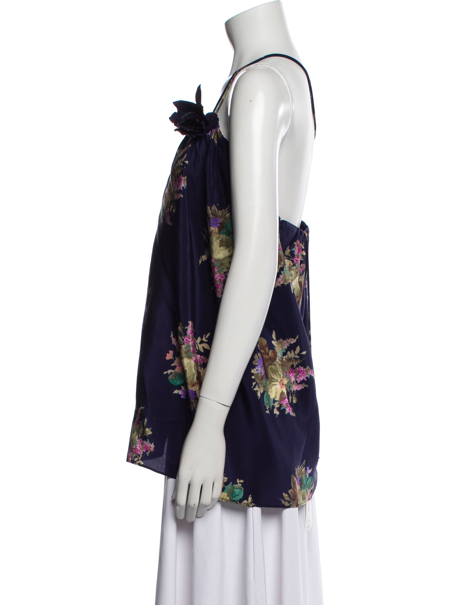 Zimmermann Silk Floral Print Blouse