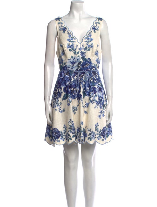 Zimmermann Linen Mini Dress