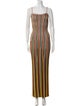 Zimmermann Striped Long Dress