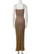 Zimmermann Striped Long Dress
