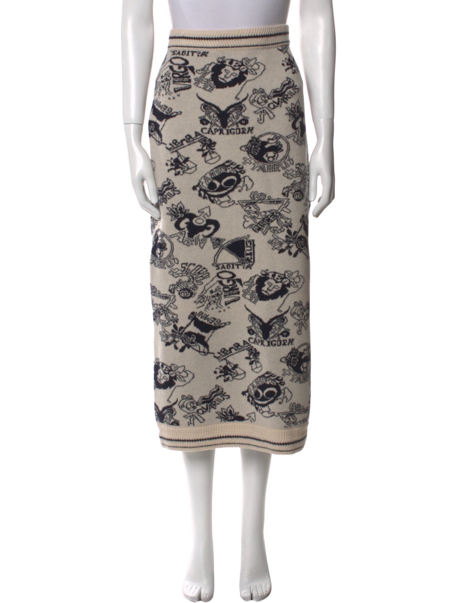 Zimmermann Wool Midi Length Skirt w/ Tags