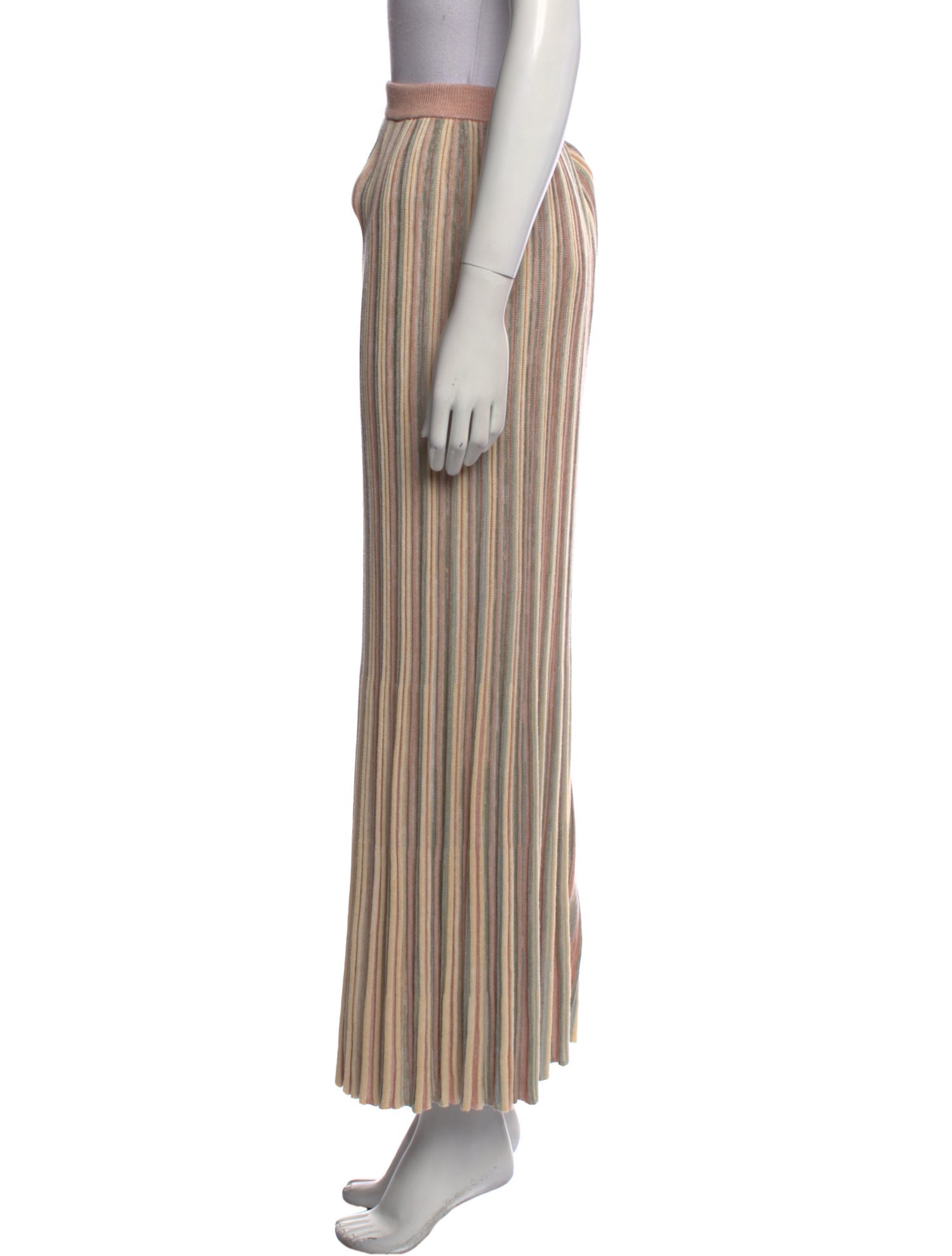 Zimmermann Striped Midi Length Skirt