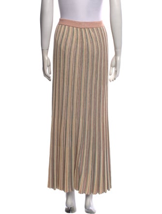 Zimmermann Striped Midi Length Skirt