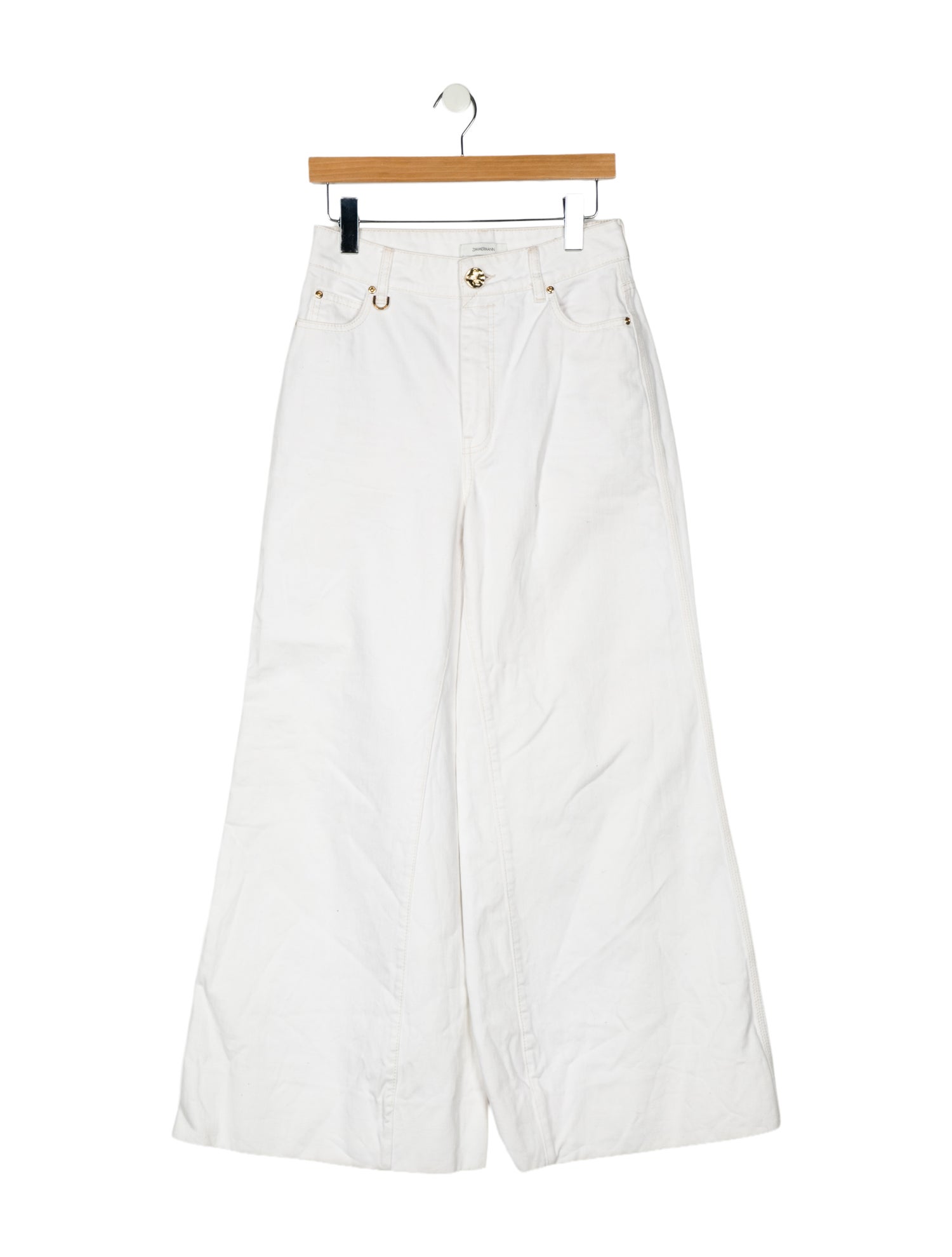 Zimmermann High-Rise Wide Leg Jeans