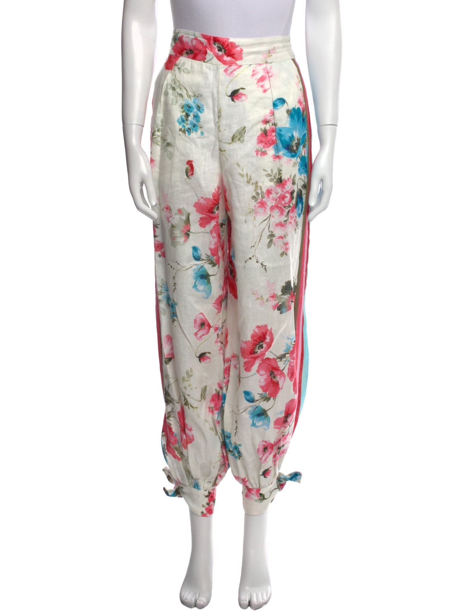 Zimmermann Linen Skinny Leg Pants