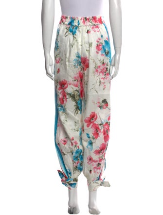 Zimmermann Linen Skinny Leg Pants