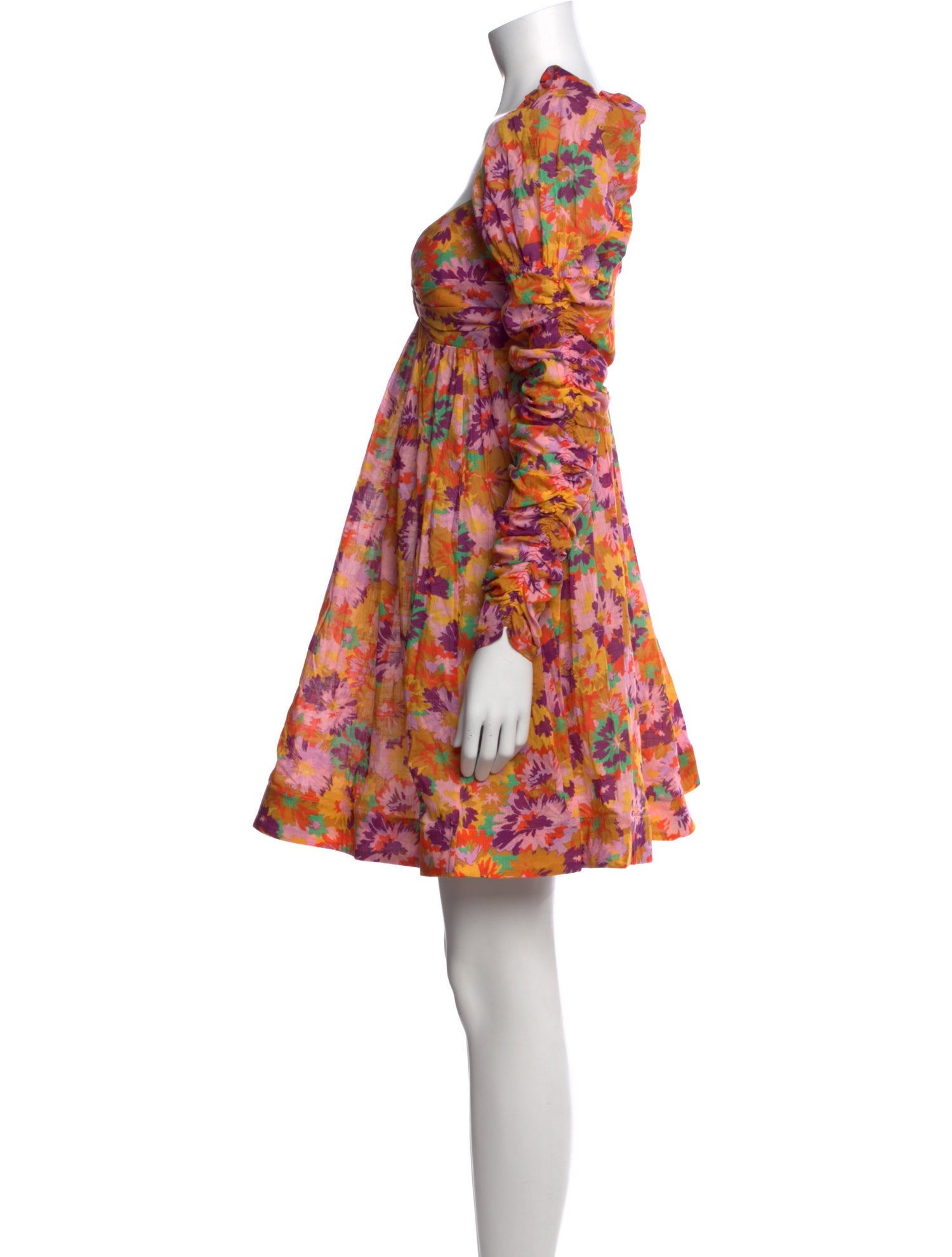 Zimmermann Floral Print Mini Dress