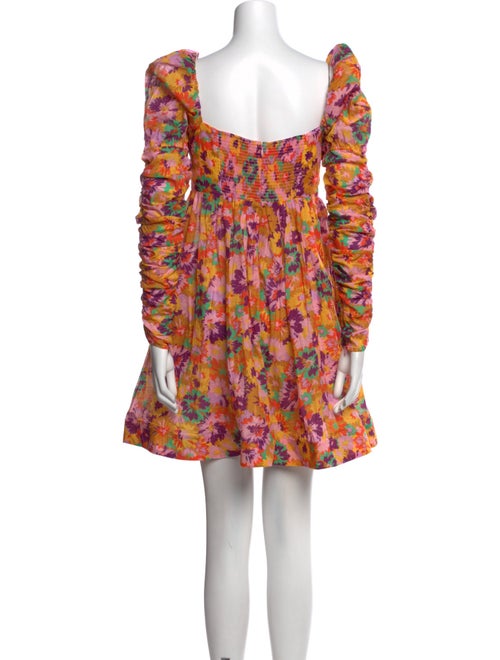 Zimmermann Floral Print Mini Dress