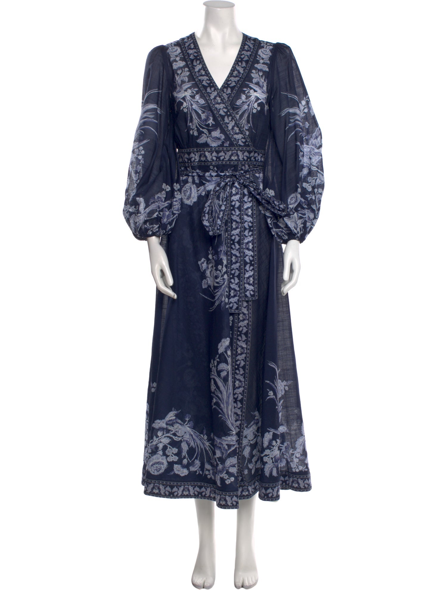 Zimmermann Floral Print Long Dress