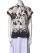 Zimmermann Linen Printed Button-Up Top