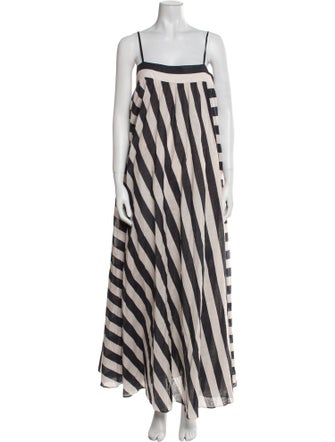 Zimmermann Striped Long Dress